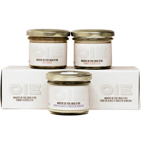 Québec Oies Trio Mousses