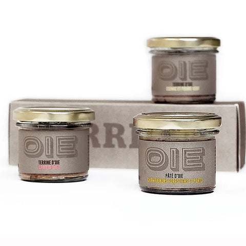Québec Oies Trio Terrines